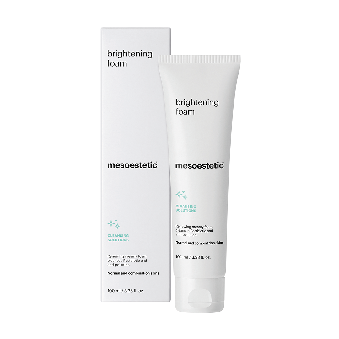 mesoestetic brightening foam