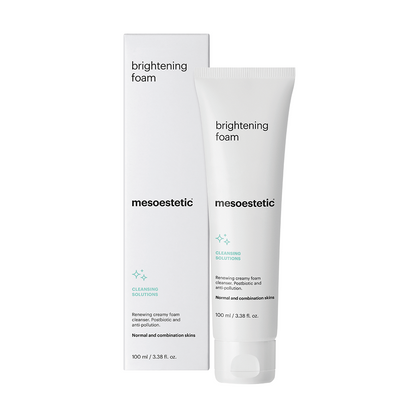 mesoestetic brightening foam