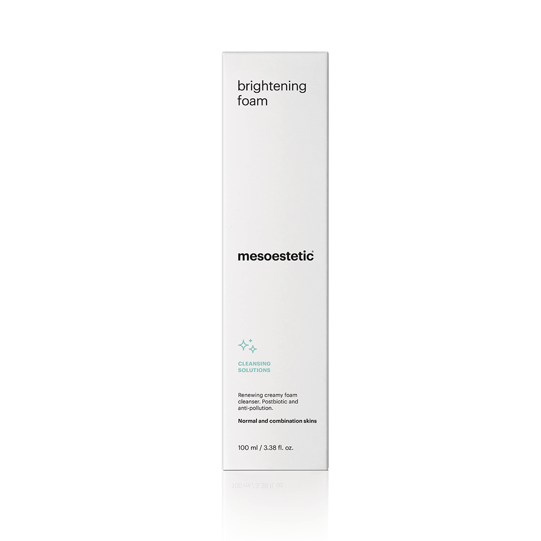 mesoestetic brightening foam