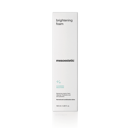 mesoestetic brightening foam