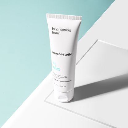 mesoestetic brightening foam